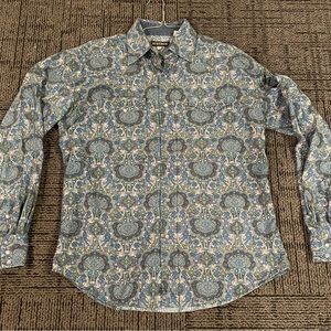 Men’s Stetson size M pearl snap shirt